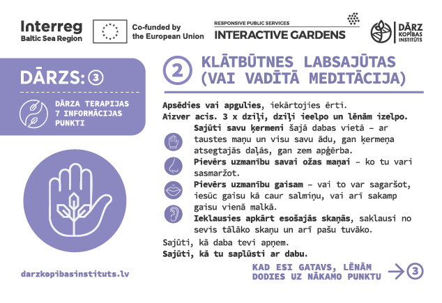 Klātbūtnes labsajūtas (vai vadītā) meditācija