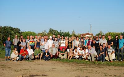 Experts of project InnoFruit and fruit-growers in Latvia